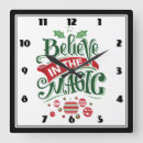 Recherche de saison horloges Xmas