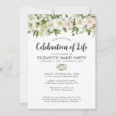 Recherche de floral funeral invitations Célébration de la vie