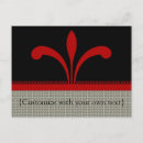 Recherche de rouge foncé cartes postales Élégant