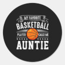 Recherche de joueur de basket autocollants Photographie