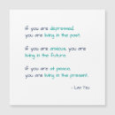 Zoek naar zen wijsheid briefkaarten Motivatie