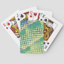 Zoek naar patronen speelkaarten Groen