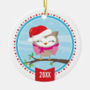 Recherche de hibou fait sur commande ornements Mignon
