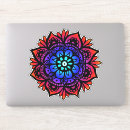 Zoek naar rode mandala stickers Modern