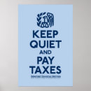 Recherche de impôts posters Drôle