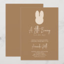 Recherche de de lapin invitations Minimaliste