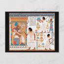 Zoek naar egyptische hiërogliefen briefkaarten Piramide