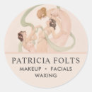Recherche de maquillage autocollants Vintage