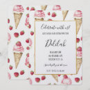Recherche de cône glace invitations Rose