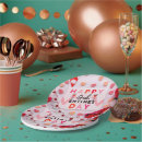 Recherche de valentines day paper assiettes Cœur