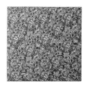 Zoek naar abstracte bloemen tegels Zwart
