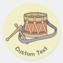 Recherche de percussions autocollants Tambour