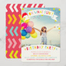 Recherche de confettis colorés invitations Pour enfants