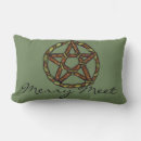 Recherche de sorcellerie décoration coussins Pentagramme