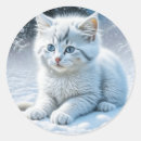 Zoek naar witte sneeuw stickers Waterverf
