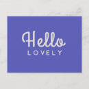 Recherche de stylish cartes postales Bleu