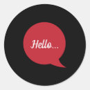 Recherche de conversation autocollants Message