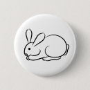 Recherche de lapins badges Amusant