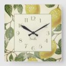 Recherche de fruit vintage horloges Feuille