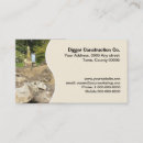 Recherche de de terrassement cartes visite Entrepreneur