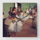 Recherche de classe de danse horloges Edgar degas