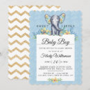 Recherche de floral elephant baby shower invitations Bébé éléphant