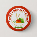 Recherche de allergies alimentaires badges Allergique