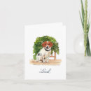 Recherche de de beagle vœux cartes Mignon