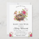 Recherche de nest baby shower invitations Oiseau