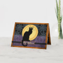 Recherche de nuit de cartes halloween Éffrayant
