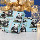 Recherche de panda géant papier cadeau Animaux