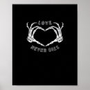 Recherche de amour gothique posters Crâne