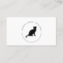 Recherche de silhouette de chat cartes visite Chaton