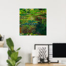 Recherche de nénuphars claude monet posters Paysage