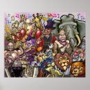 Recherche de animaux de cirque posters Clown