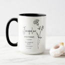 Recherche de fleur de mois de naissance tasses Janvier