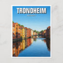 Recherche de trondheim cartes postales Scandinave