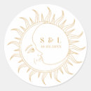 Recherche de soleil et lune autocollants Merci