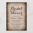 Zoek naar country bridal shower invitations Hout
