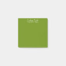 Recherche de vert foncé post its Blanc