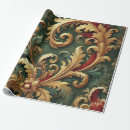 Recherche de rococo papier cadeau Fleurs