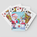Recherche de père noël jeux de cartes Neige