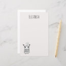 Zoek naar monsters briefpapier Cartoon