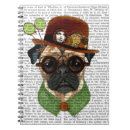 Zoek naar steampunk notitieboeken Pug