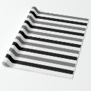 Recherche de rayures noires et blanches papier cadeau Lignes