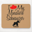 Recherche de schnauzer miniature tapis souris Dog