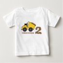 Recherche de en construction bébé tshirts Camion à benne basculante