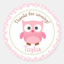 Recherche de hibou rose autocollants Fille