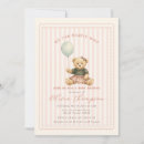 Recherche de ourson baby shower invitations Boho