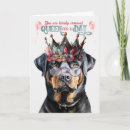 Zoek naar rottweilers kaarten For her